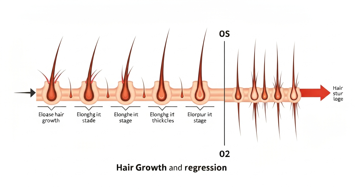 O Efeito Rebote: O que acontece se eu parar de usar Minoxidil?