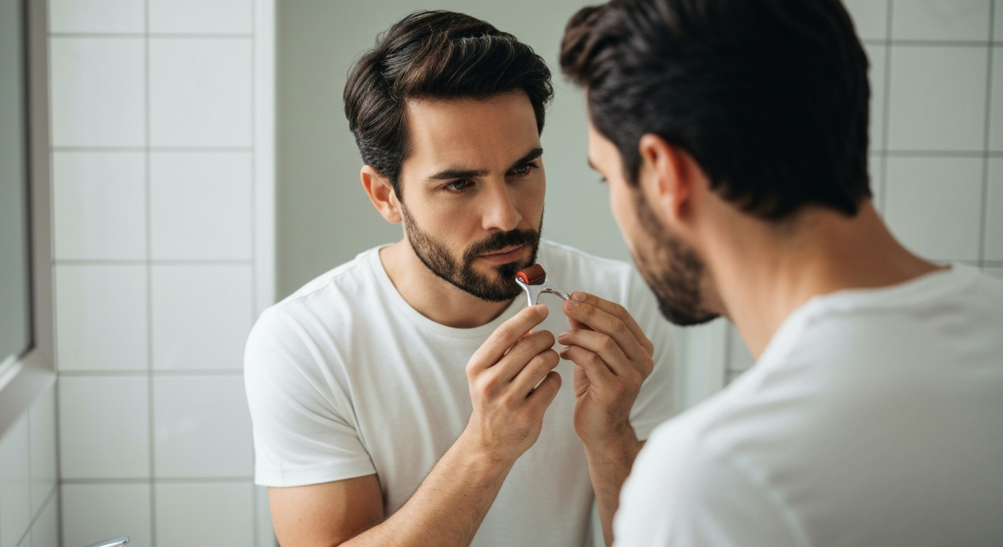 Dermaroller com Minoxidil: Guia de Segurança e Eficácia